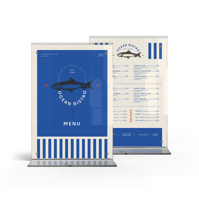 Menuhouders voor Horeca