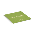 10 x 10 cm / Vegan Leather - Basil Green / Jetzt gestalten