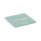 10 x 10 cm / Vegan Leather - Aqua Blue / Jetzt gestalten