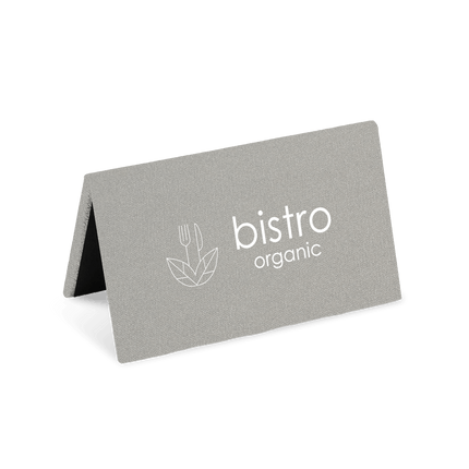 Cement Grijs Reservatiebord Gepersonaliseerd voor Bistro's