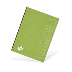 A5 Hochformat / Vegan Leather - Basil Green / Jetzt gestalten