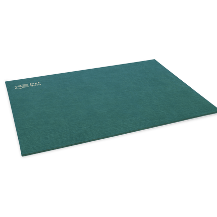 Groene Placemat met Logo voor Bistro's